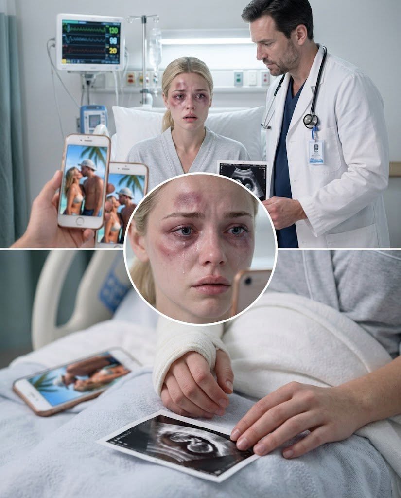 My mother-in-law smiled when she saw me fall down the stairs. I woke up in a hospital bed, signed the divorce papers, and vanished without saying a word