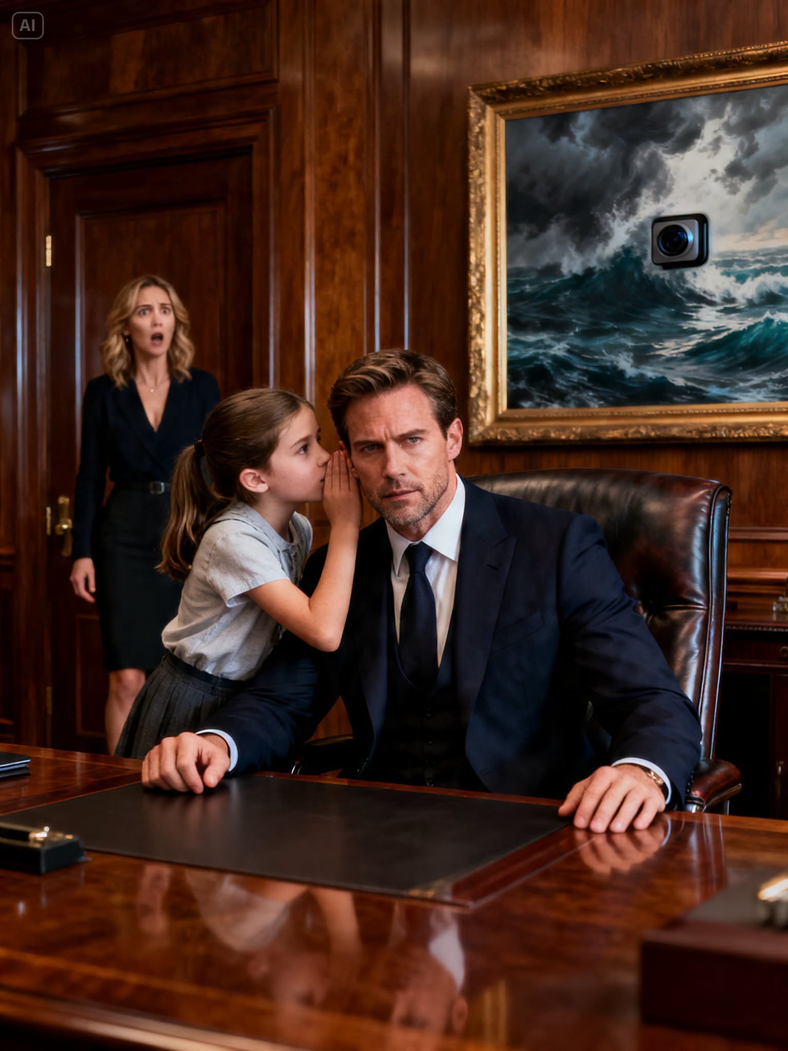 THERE'S A CAMERA IN YOUR OFFICE, THE MAID'S DAUGHTER WHISPERED - AND THE BILLIONAIRE'S PERFECT FIANCEE LOST EVERYTHING