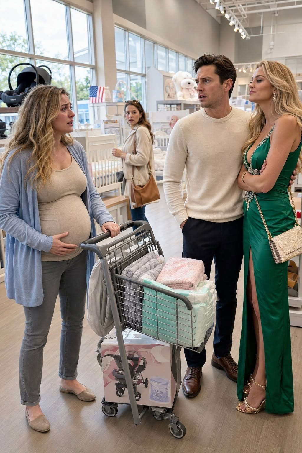 When My Ex-Husband Mocked My Pregnancy in the Baby Aisle, He Didn’t Know the Store Camera Had Already Caught His New Girlfriend’s Lie