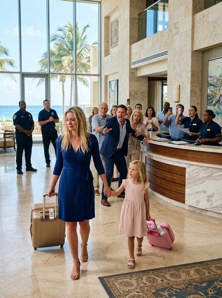 My Husband and His Family Left Me Alone in the Lobby of the Luxury Resort I Paid For, Then Posted “The Whole Family Together” Without Me—So I Had One Quiet Conversation at the Front Desk