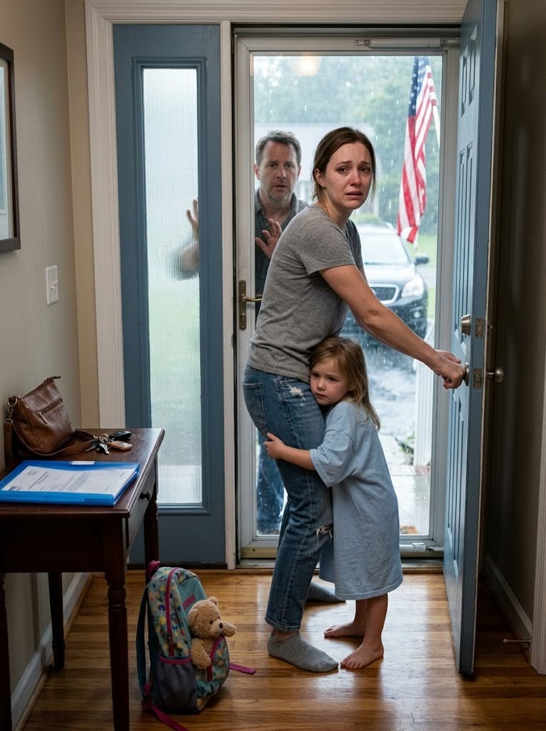 My husband had just left for a business trip when my six-year-old daughter whispered, "Mommy... we have to run