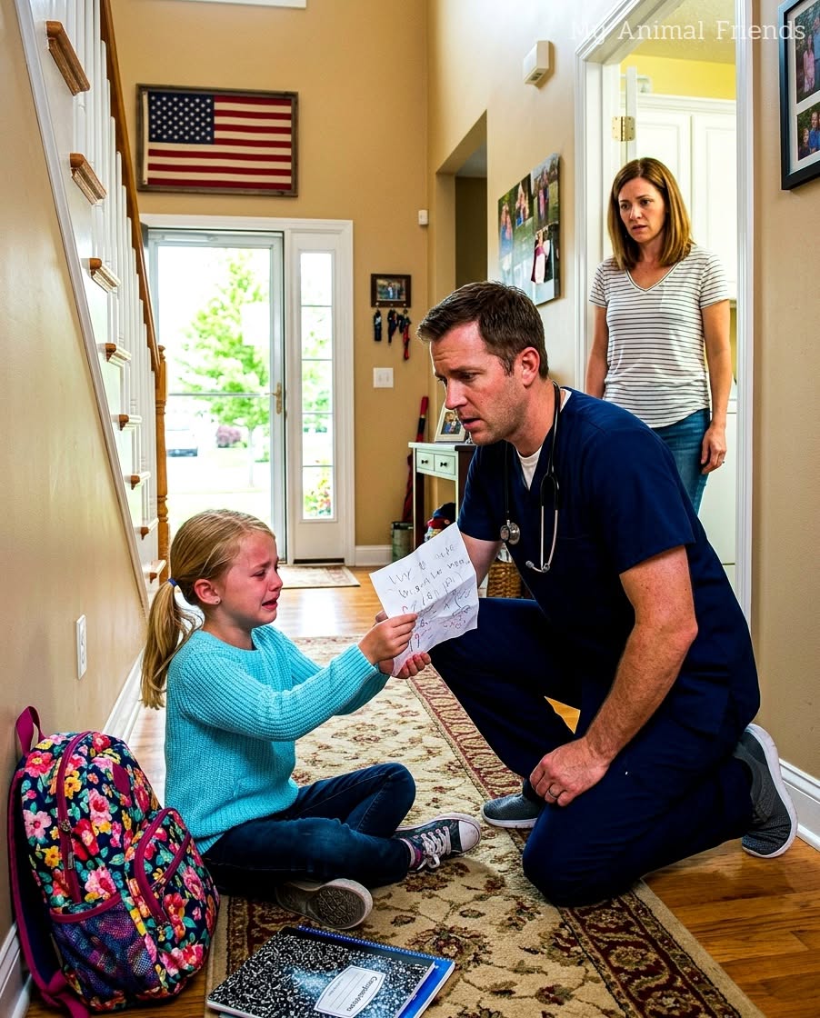 My new wife’s seven-year-old daughter always cried whenever we were alone. “What’s wrong?” I would ask her, but she only shook her head