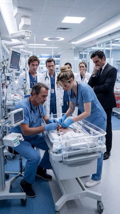Fifteen specialists watched the crime boss's newborn nephew flatline — then a broke night nurse broke every rule in the room.