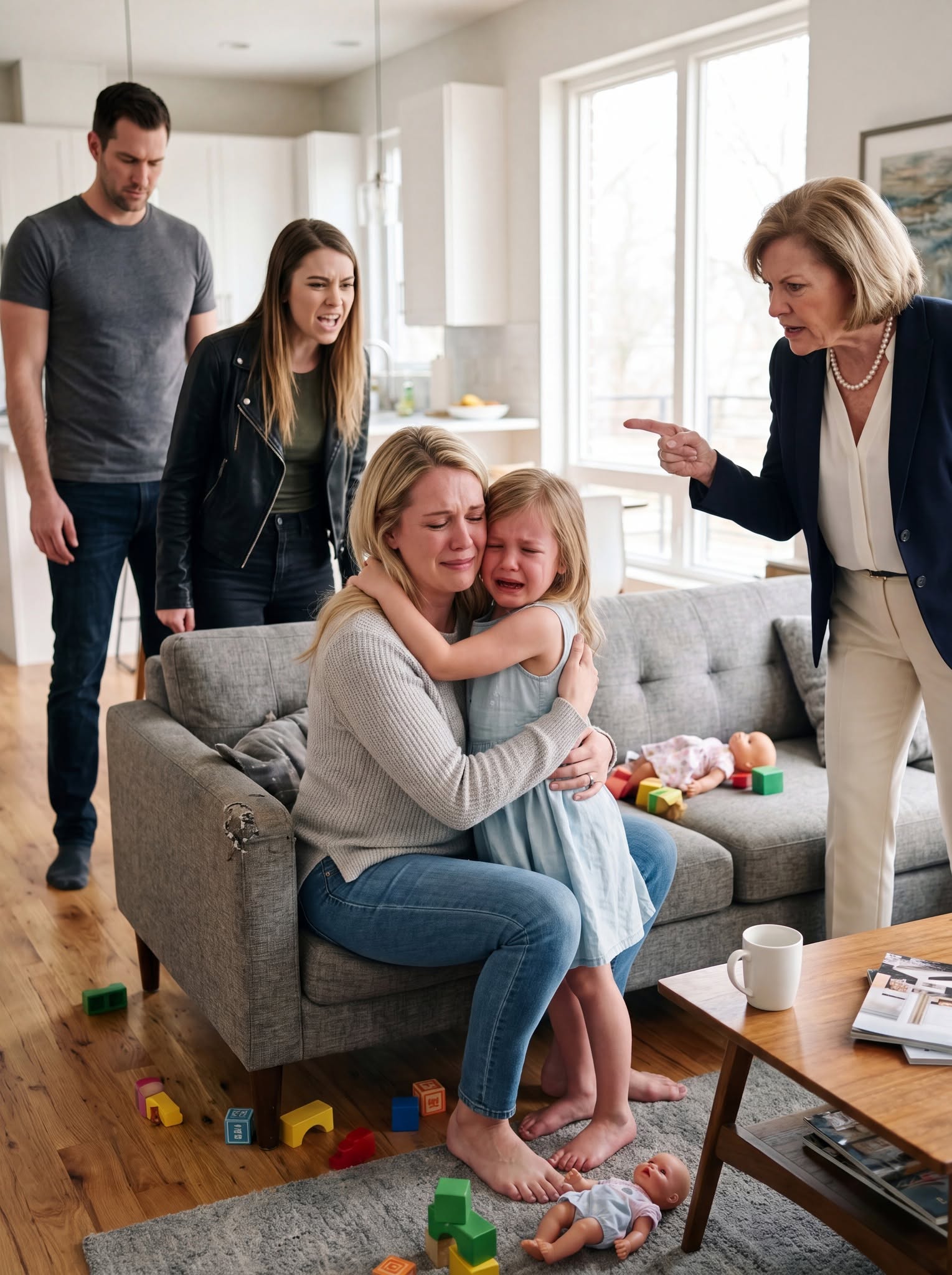 My Mother-in-Law Left My 6-Year-Old Daughter in Tears, My Sister-in-Law Publicly Hum!liated Me, and My Husband's Silence Hurt More Than Anything That Happened That Day