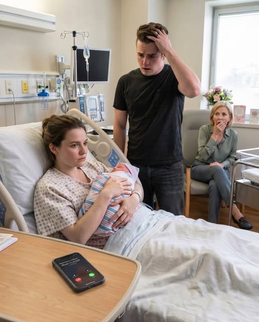 Thirty minutes after giving birth, I expected my husband to cry, kiss our baby, and call us his family