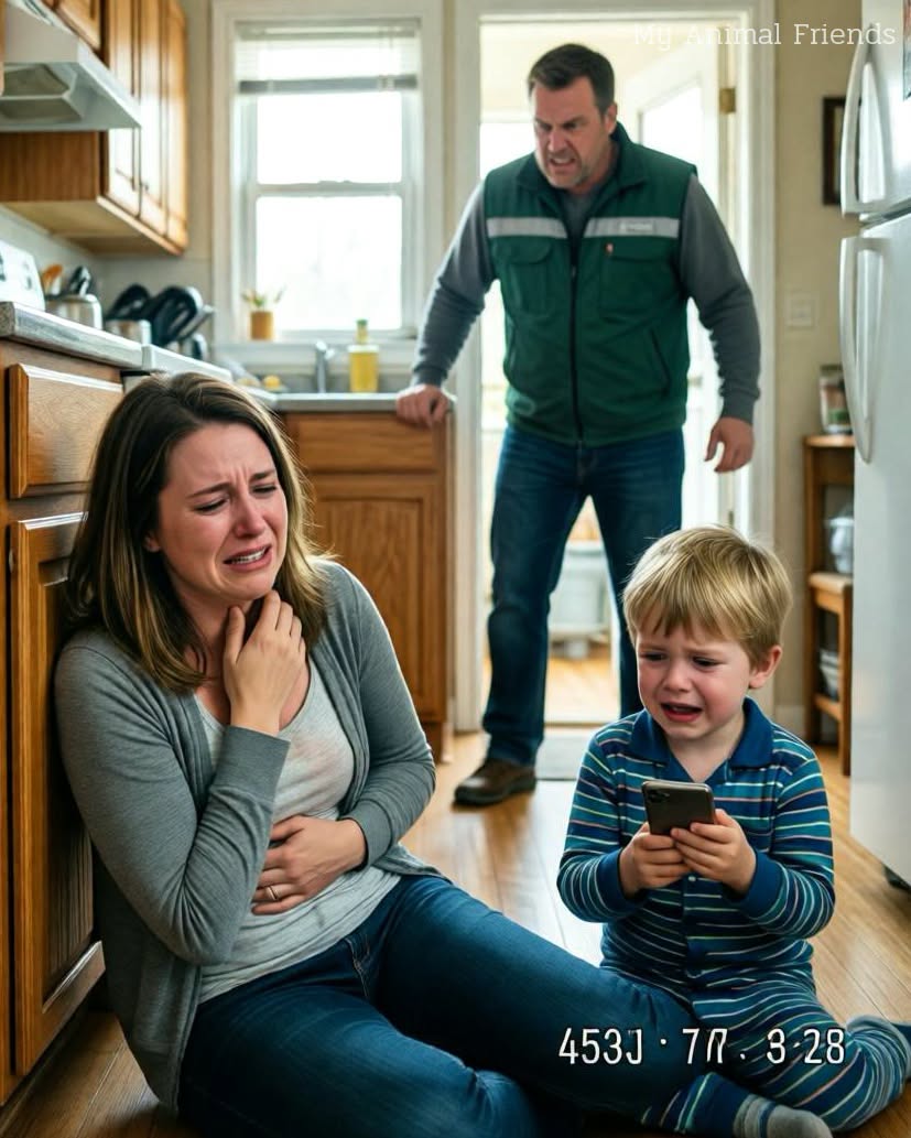When my husband cracked my ribs and walked out the door, my 5-year-old son picked up my phone and made the call I was too broken to make