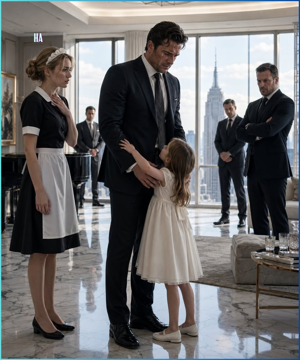 The Maid’s Little Girl Asked the Most Feared Man in New York for a Hug, and His Tears Exposed the Betrayal Inside His Own Empire