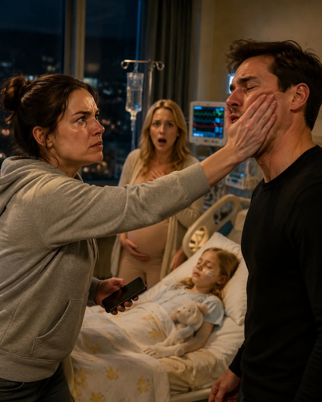 My husband and my sister laughed while my daughter Holly was dying in a hospital bed. Then he smirked and said, “Holly had a good run. We need that money for my son with your sister