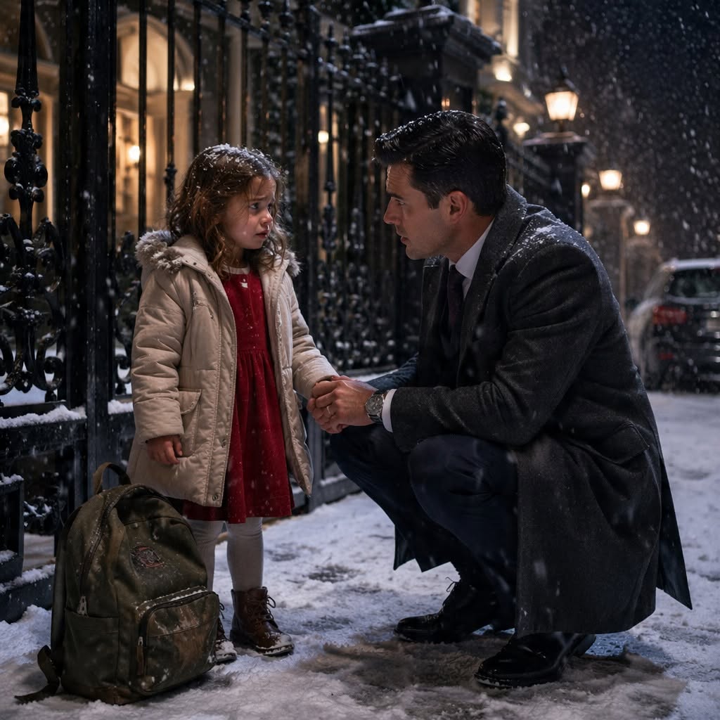 A LITTLE GIRL SAID HER MOTHER NEVER CAME HOME, SO I FOLLOWED HER INTO THE SNOW — THEN THE NURSE IN THE HOSPITAL ASKED ME ONE THING...