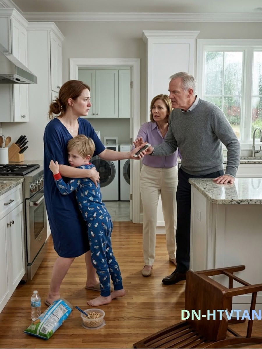 My parents called my five-year-old son an unwanted burden while I lay in surgery, but when I discovered what they had done behind the locked pantry door, our entire family gathered for a confrontation they never expected