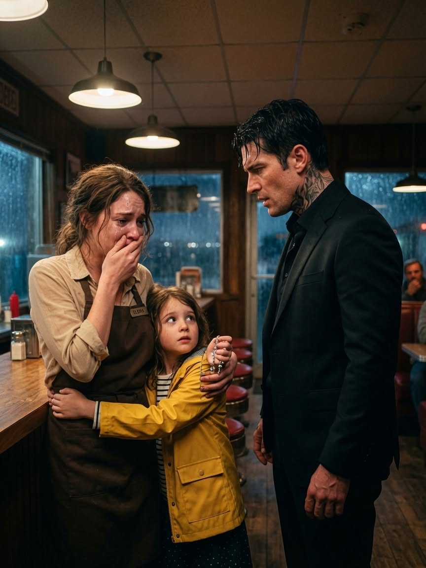 The Waitress Hid Her Daughter From the Man She Once Loved—Until One Stormy Night He Walked Into Her Diner and Saw His Own Eyes