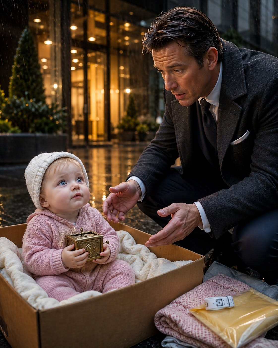 A CEO Found an Abandoned Baby Girl Wrapped in an Old Blanket—And It Changed His Life Overnight