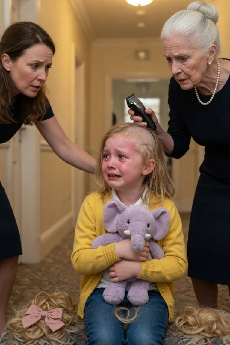 My 8-year-old did not speak for two days after I picked her up from Grandma's house. Then she whispered, "Daddy said Grandma knows best