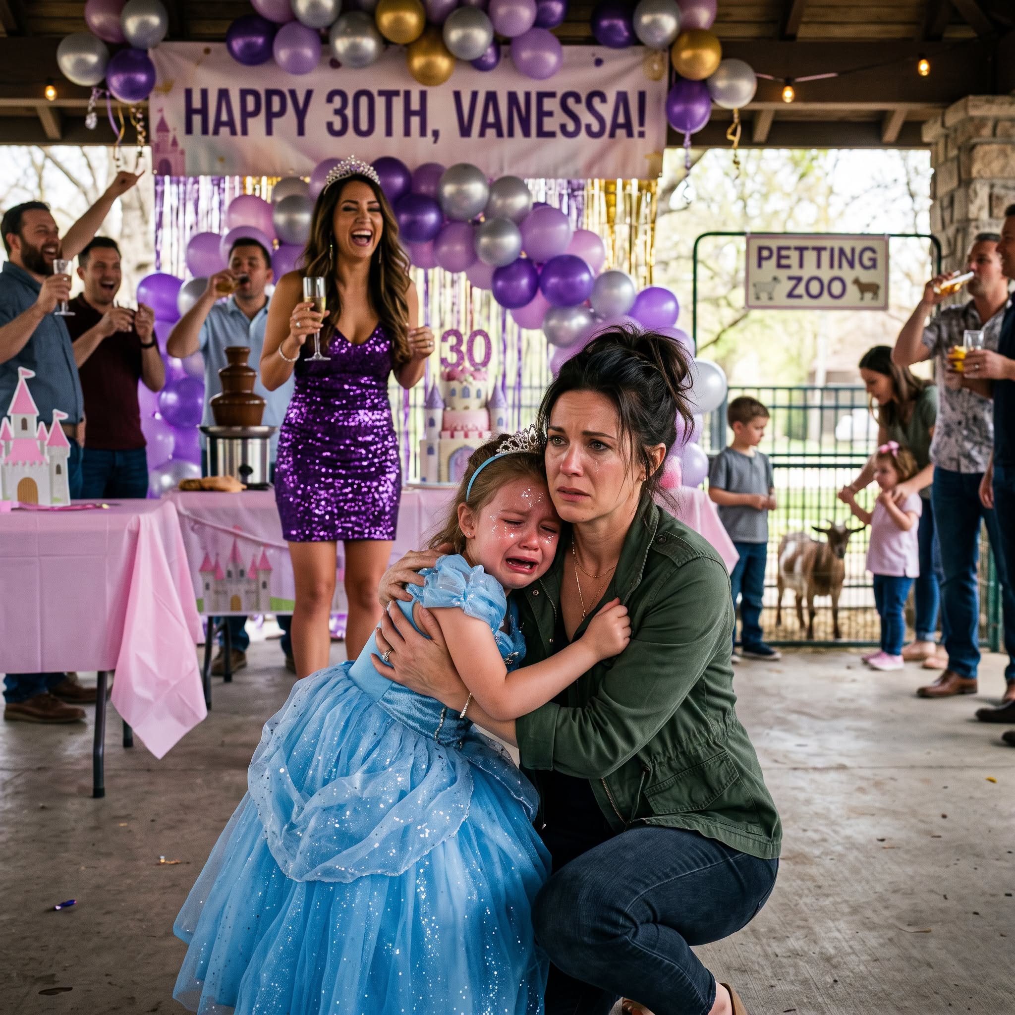 I spent $5,000 on my daughter’s birthday party, but when I arrived, she was crying in a corner and my sister was treated like the guest of honor.