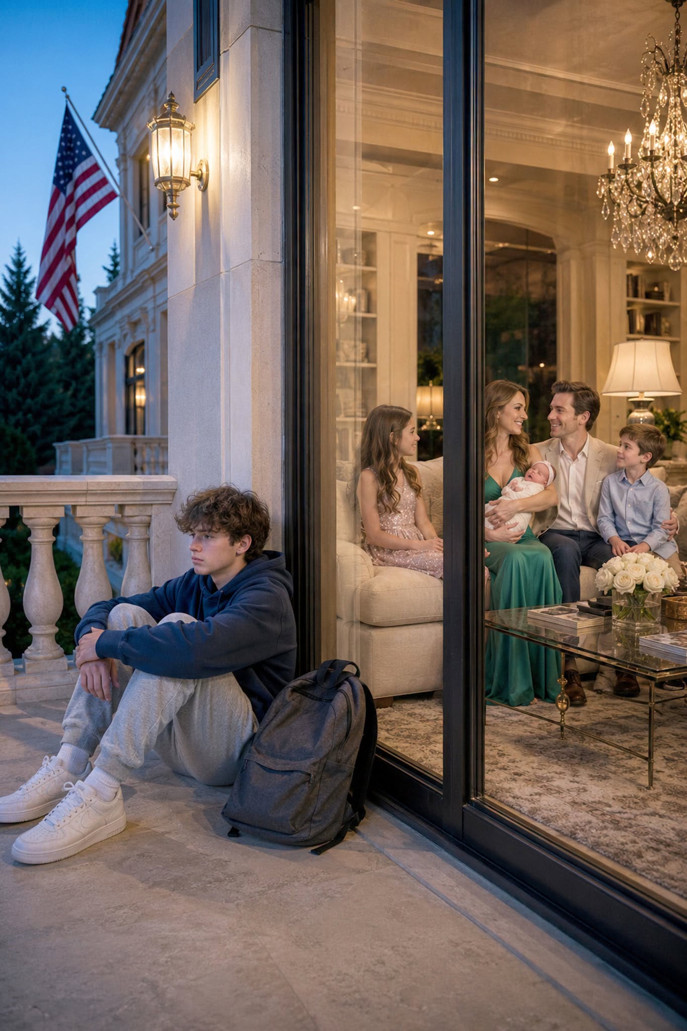 I Lived in a Huge Mansion, Yet for Ten Straight Years I Was Forced to Sleep on the Balcony—Then I Escaped, and a Billionaire Mother Arrived With a DNA Test That Turned My Brother’s Graduation Celebration Into a Federal Crime Scene.
