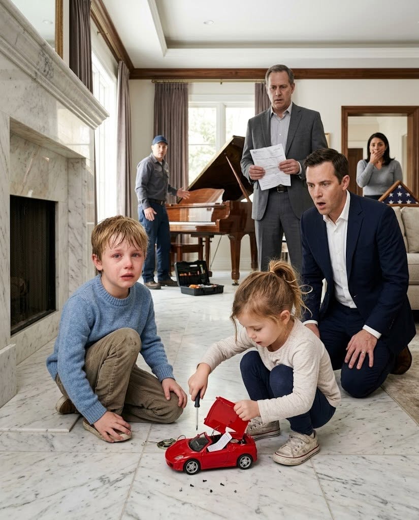 The Maid’s Little Girl Touched the Billionaire’s Dead Wife’s Toy—Then His Son Heard a Voice from the Grave