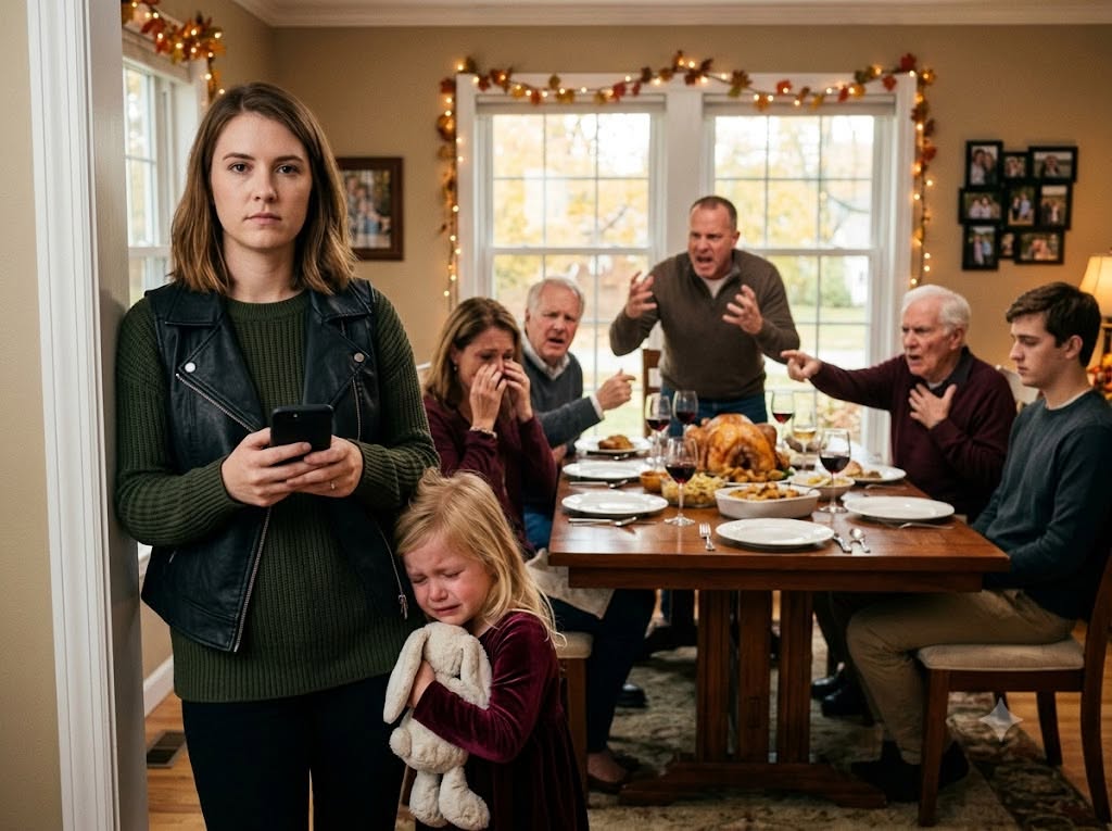 The first cruel remark came before anyone had even carved the turkey.