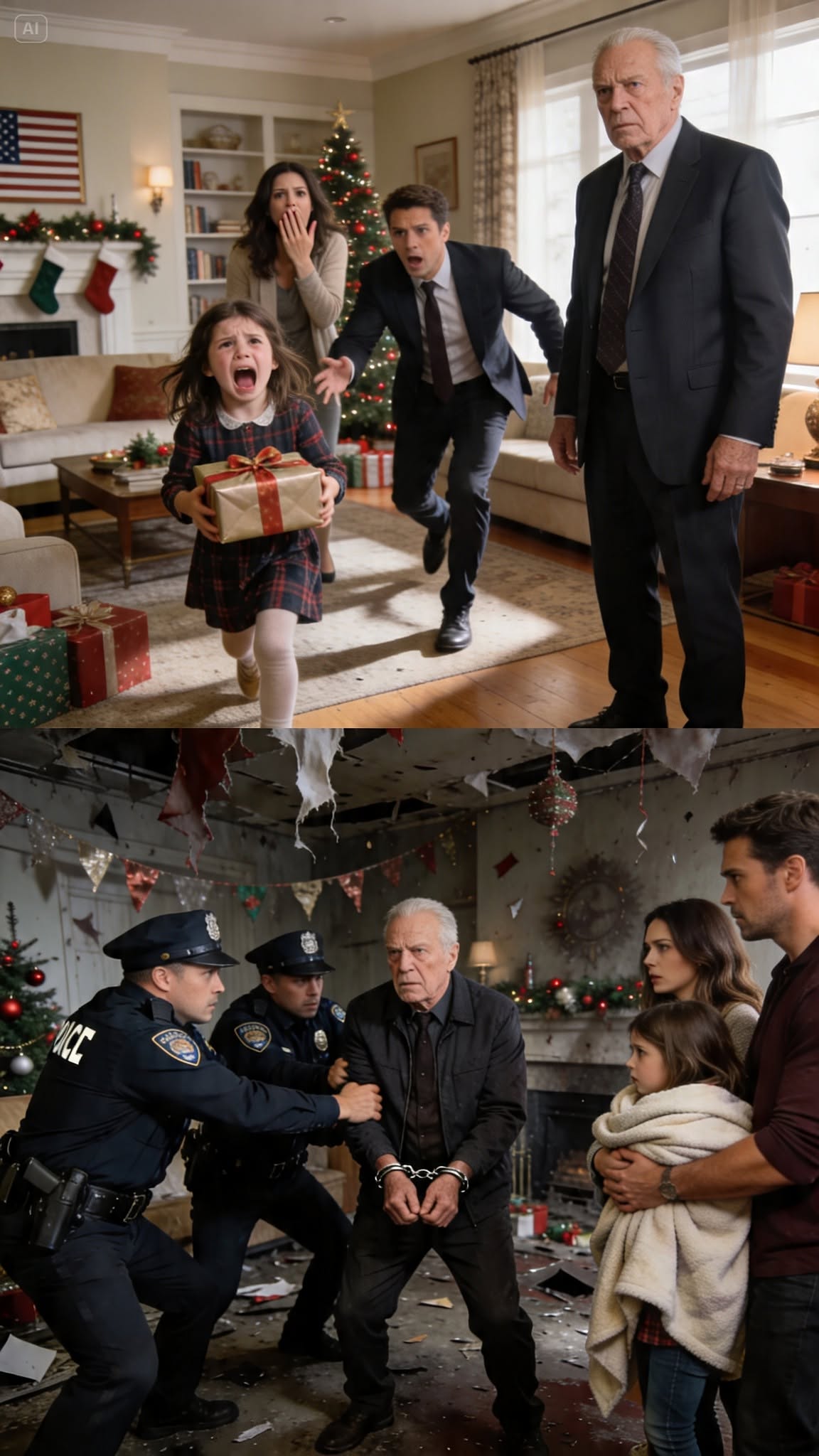 On Christmas morning, my nine-year-old daughter opened Grandpa’s gift and screamed, “Mommy, my face is burning