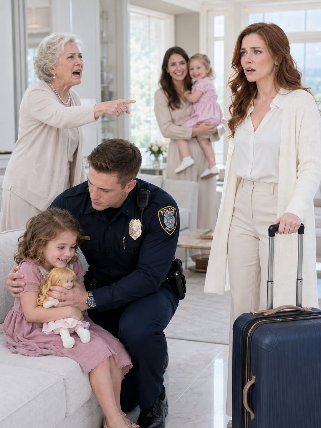 My Mother and Sister Called the Police on My Five-Year-Old Daughter and Said, “Take Her Away So She Learns Her Lesson