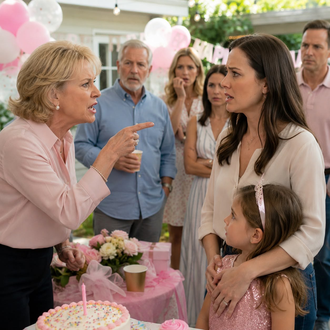 At my daughter’s birthday celebration, my mother-in-law publicly accused me of using her son and living off his money.