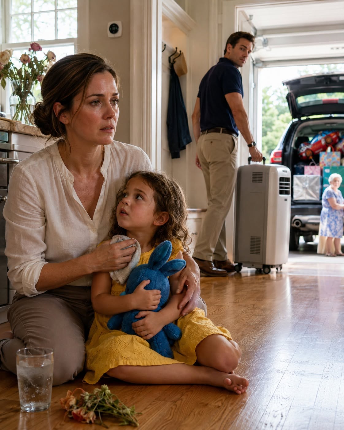 Anna Mercer found her four-year-old daughter gasping on the kitchen floor while the house baked at ninety-six degrees.