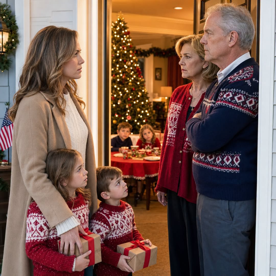 Your kids aren’t welcome this Christmas,” Mom said. “Your brother’s children have a special table. Yours are too disruptive.