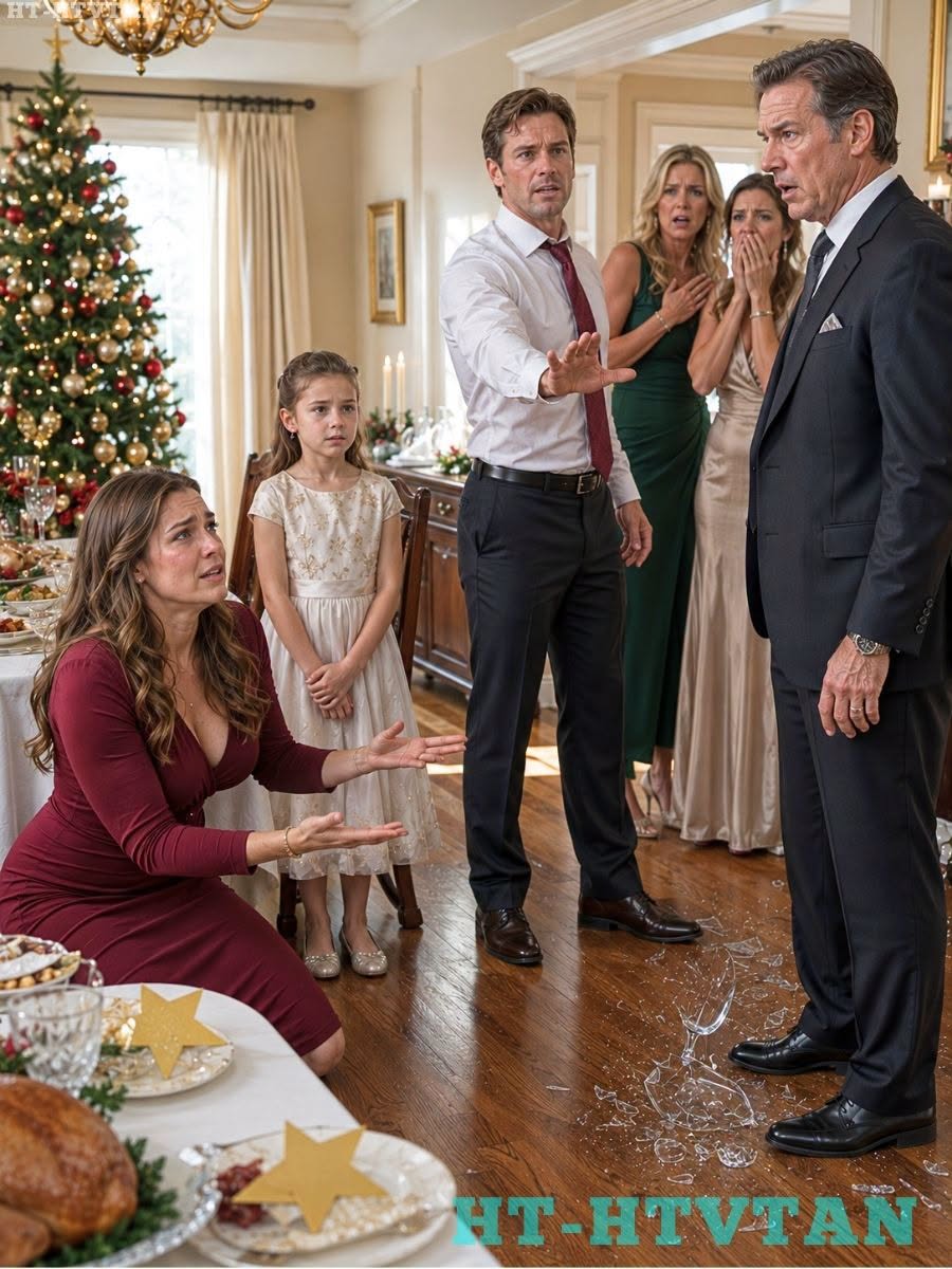 My father-in-law slapped my 9-year-old daughter at Christmas dinner. He yelled, "She doesn't belong in this family, get out!" she fell right in front of everyone.