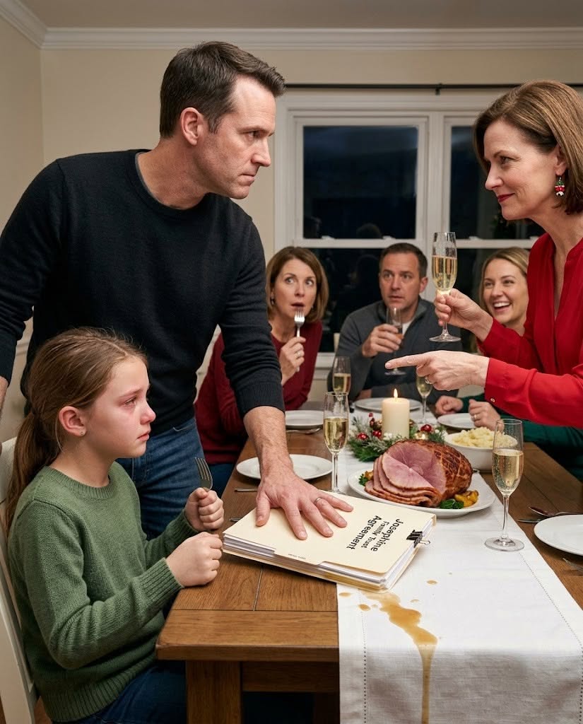 At Christmas, my mother-in-law raised her glass and said, "I'm proud of all my grandkids except one," then pointed at my 9-year-old while the table laughed