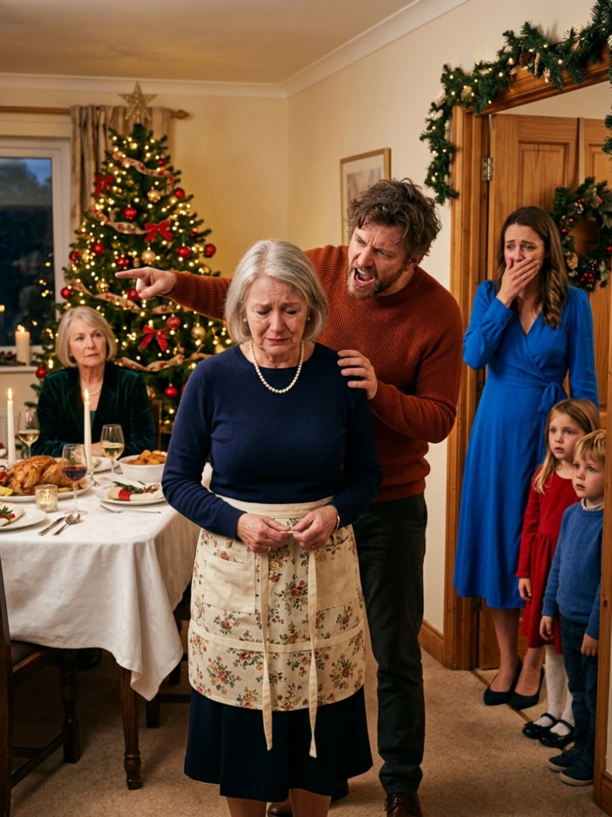 My son-in-law stared directly at me on Christmas night and said, “You’re not sitting here,” while pointing to the head of the table inside my own home.