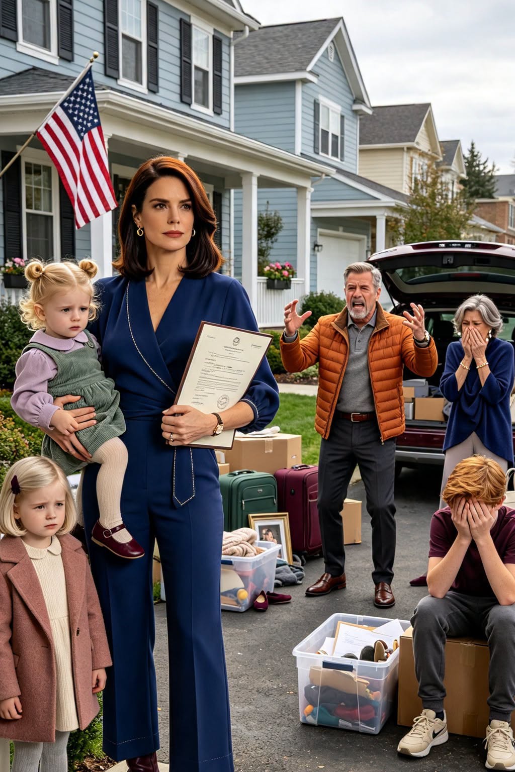 Only Hours After My Husband’s Burial, His Parents Locked My Children and Me Out of Our House. They Thought They Had Taken Everything—Until I Remembered the Sealed Package Mark Had Warned Me Never to Open Unless I Had No Other Choice.