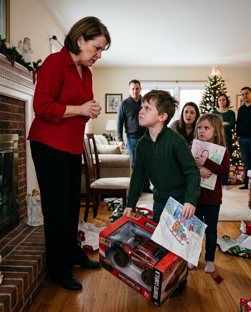 At Christmas, my mother-in-law looked at my 6-year-old and said, "Children from Mommy's cheating don't get to call me Grandma."
