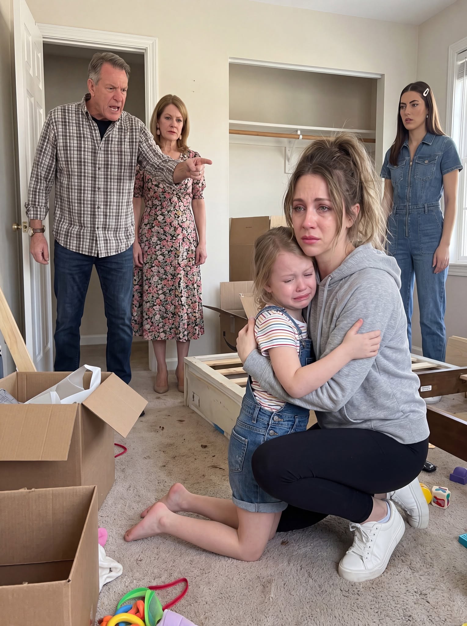 While My 8-Year-Old Daughter Was Seriously Ill in the Hospital, I Missed One Rent Payment—My Parents Sold Everything We Owned, Gave Our Room to My Sister, and Told Me, “You Should’ve Planned Better