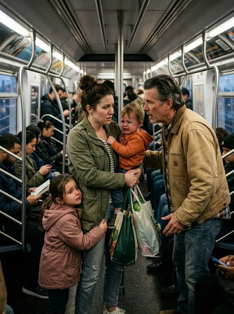 When My Father Saw Me Riding the Subway With My Children, He Asked, “Why Aren’t You Driving the Car I Bought You?” I Told Him My Husband and His Sisters Had Taken It and Threatened Me. He Simply Said, “Don’t Worry.
