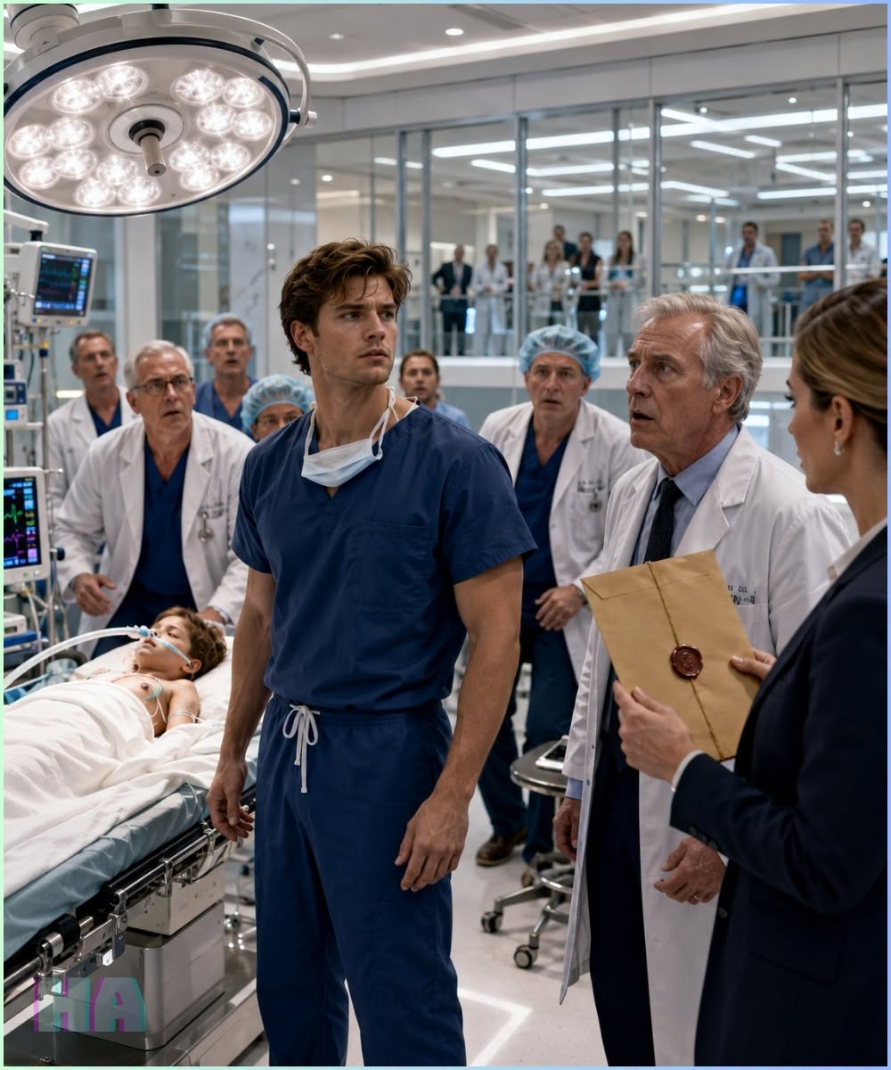 The Hospital Boss Called Him a Reckless Resident in Front of a Dying Child, but After the Impossible Surgery a Sealed File Made Every Surgeon in the Room Stand Up