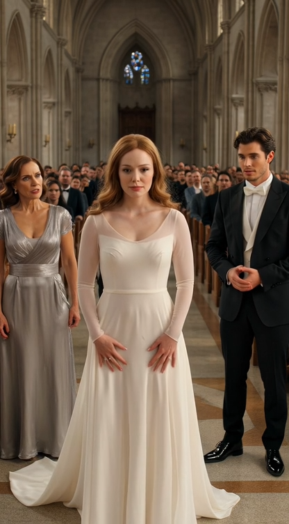On our wedding day, my mother-in-law stormed down the aisle, pointed at me, and screamed, “She’s a liar!