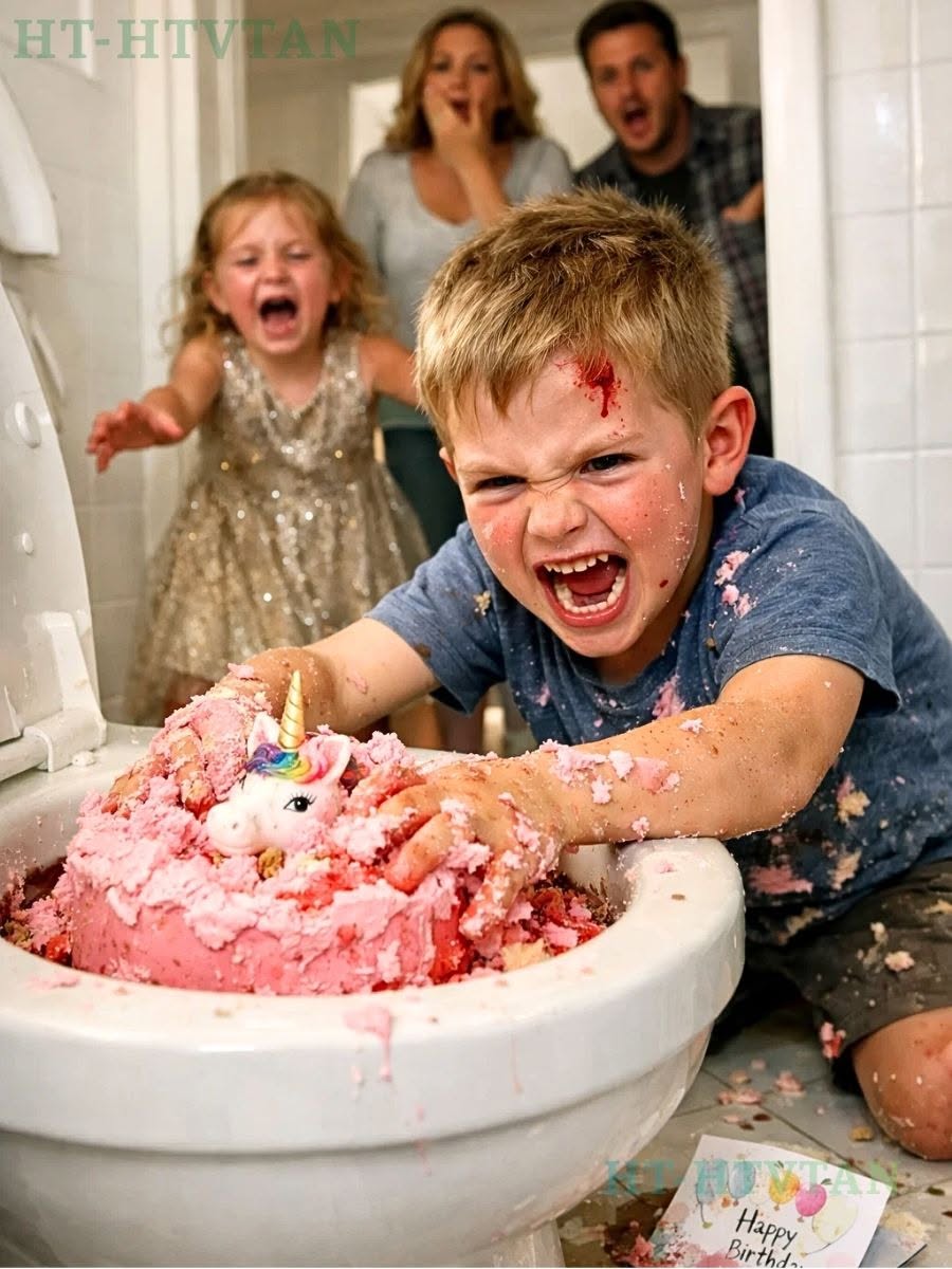 My Sister's Son Threw My Daughter's Birthday Cake Into The Bathroom And Yelled, "Go Eat It Now." My Sister Laughed While My Daughter Cried. I Just...
