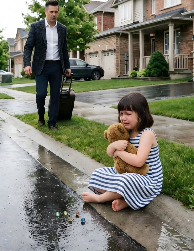 Rain clung to the pavement like a mirror when the taxi door shut behind Daniel Brooks. The city lights blurred in the distance, but none of it mattered—not after weeks away, not after long flights and endless meetings.