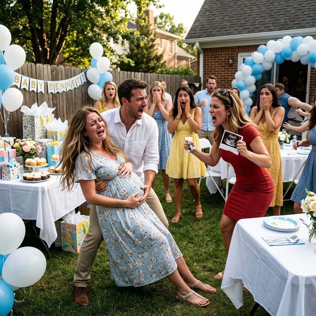 My baby shower was supposed to be the first happy day I had allowed myself in months.