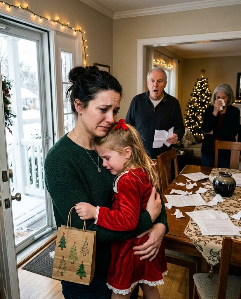 My Family Threw My Daughter and Me Out on Christmas—Five Minutes Later, They Realized I Had Just Destroyed Their Half-Million-Dollar Miracle...