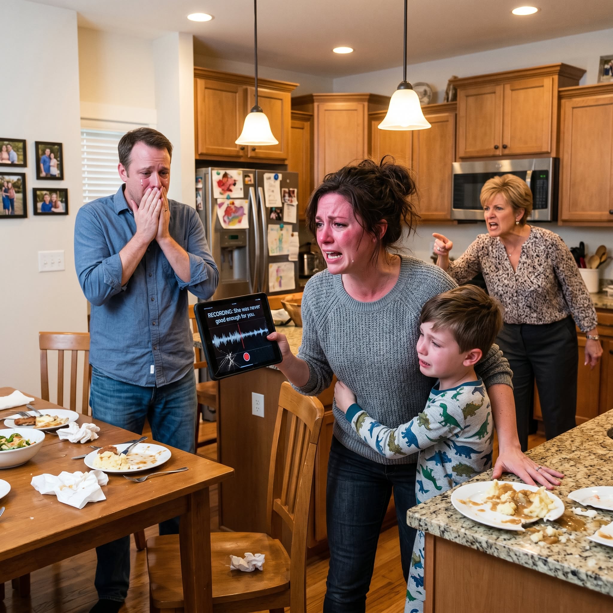 My Mother-in-Law Moved In and Turned My Husband Against Me — Until My Son Exposed Everything.”