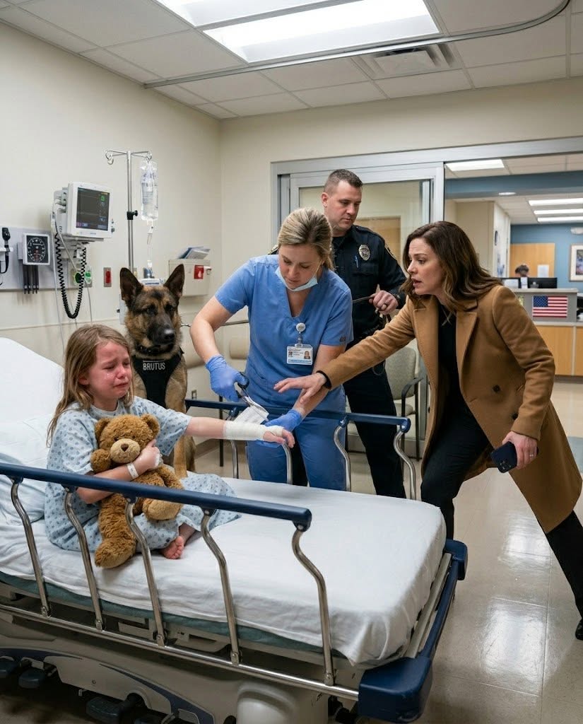 I’ve been a pediatric nurse for 12 years. But what a police K9 just sniffed out beneath a 6-year-old’s bandage completely broke my soul...