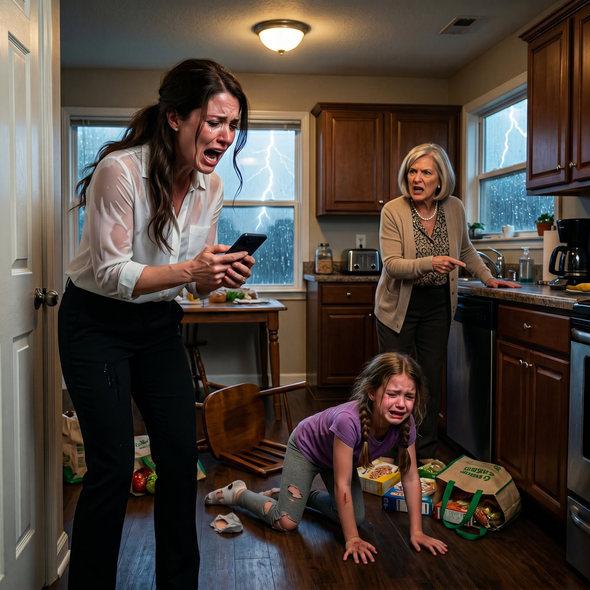 When I opened the front door that evening, I heard scratching sounds coming from the kitchen floor. At first, I thought it was our dog. Then I heard my daughter crying.