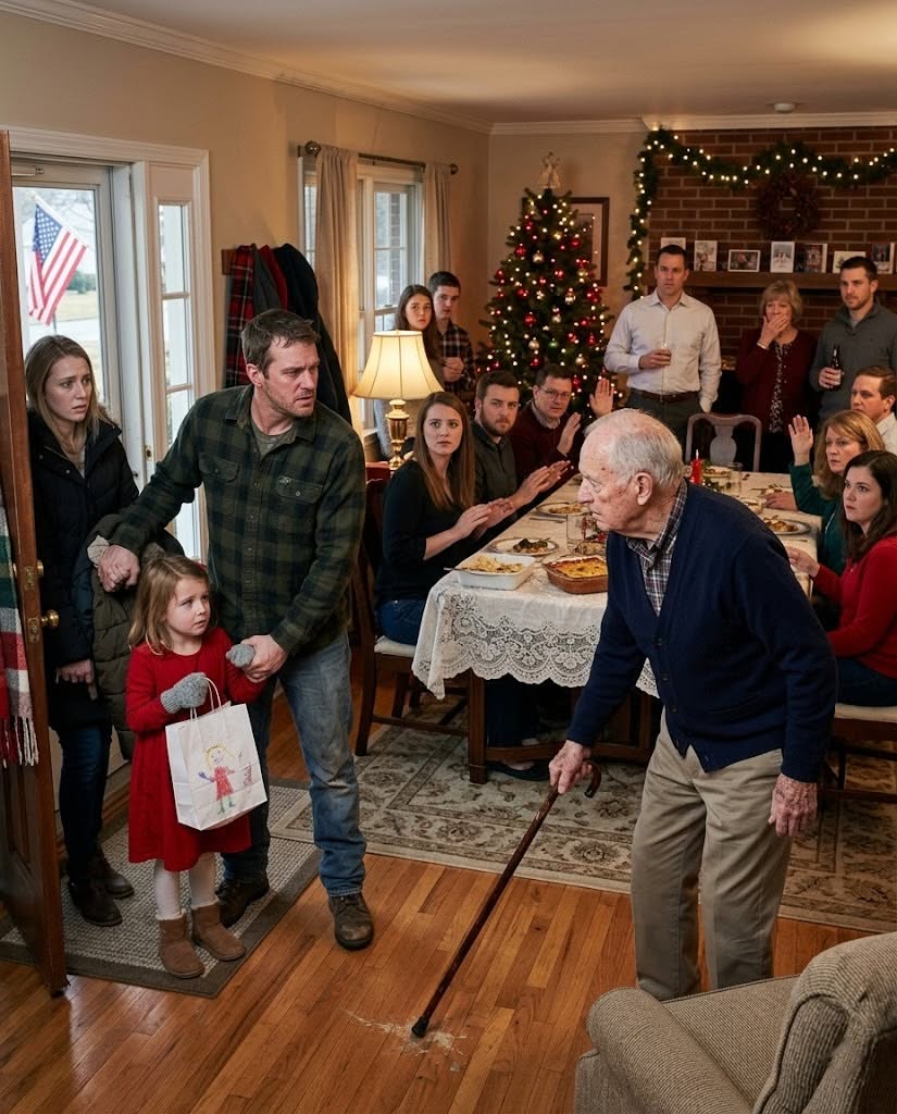 My father called me a disgrace because I drove trucks—and on Christmas night, he made sure every single person in the room heard it.