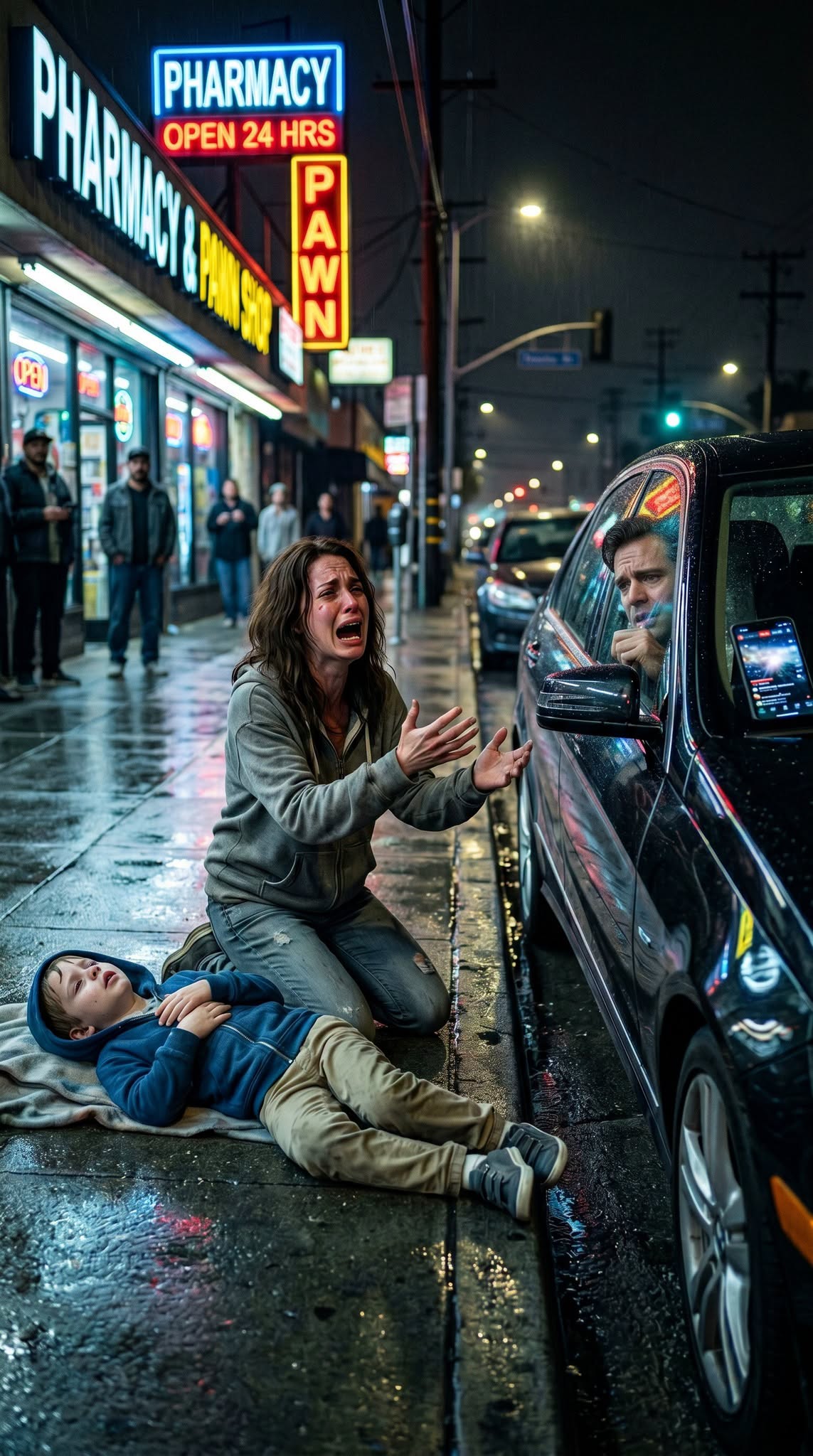 “Please… just take it. I don’t care what it’s worth. I just need my son to breathe tonight.”