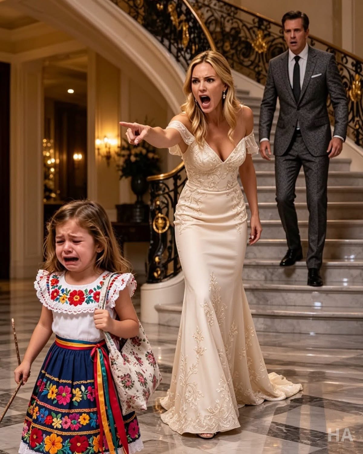 The Fiancée Tried to Throw Out the Maid’s Little Girl… Not Knowing She Was the Heiress Everyone Tried to Erase