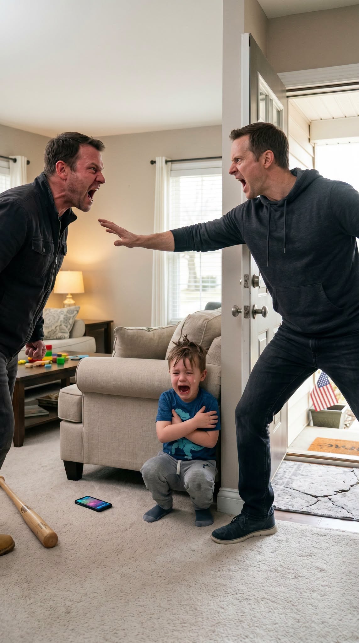 My Four-Year-Old Son Called Me Crying: “Mom’s Boyfriend Hit Me with a Baseball Bat” — I Was 20 Minutes Away, So I Made One Call