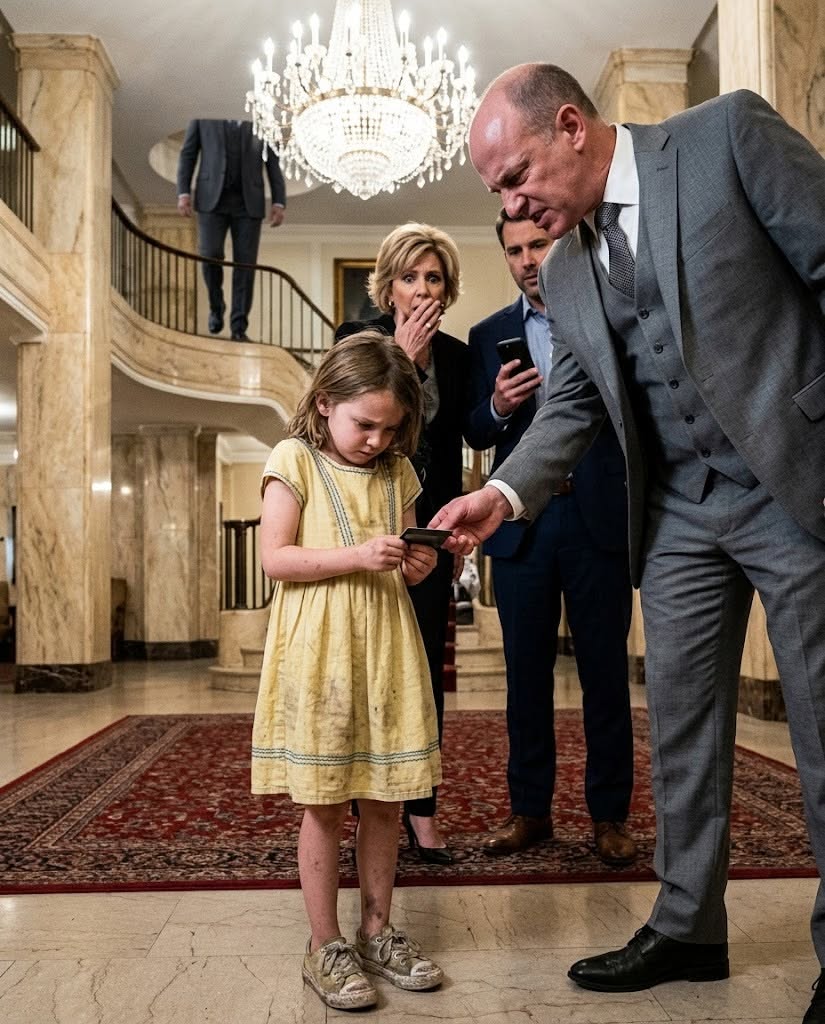 At a marble Chicago bank, a seven-year-old girl asked what was left on the black card her dead mother gave her. The millionaires laughed—until the most feared man in the building heard her mother's name.