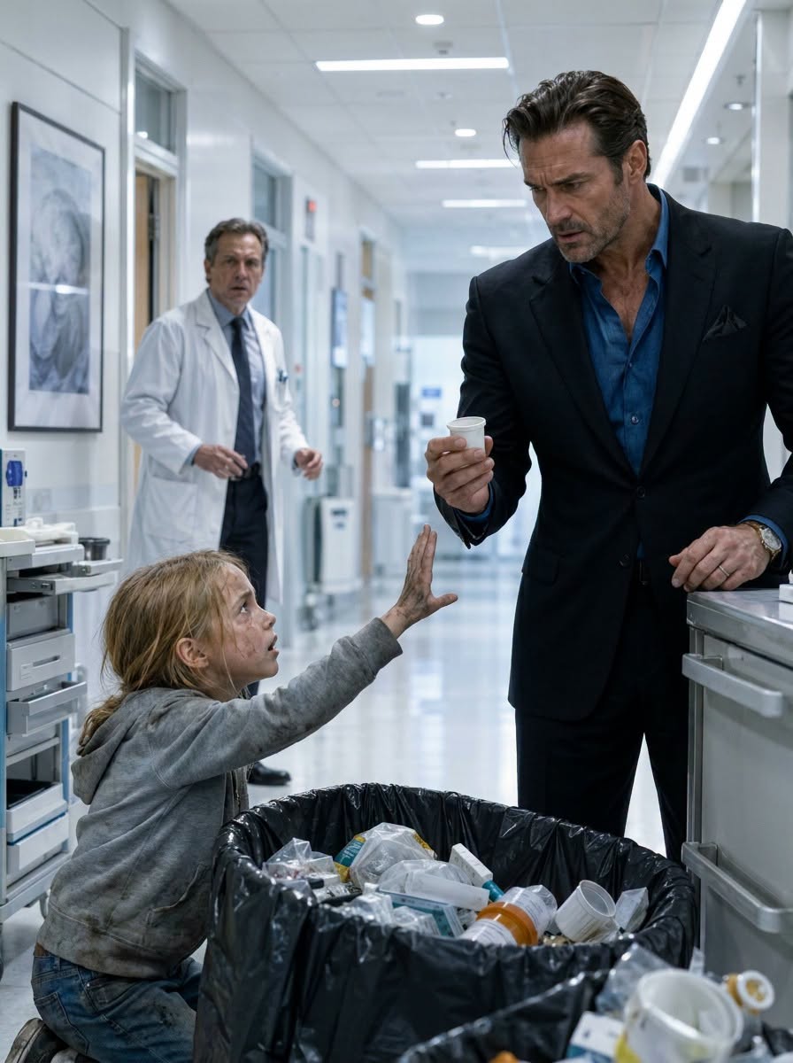 A Seven-Year-Old Picking Through Hospital Trash Whispered to the Mafia Boss Not to Take His Medicine