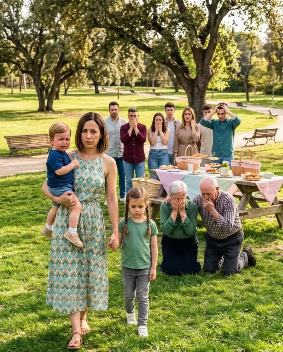 At the Easter picnic, my mother said, “Next time, don’t bring the child.”