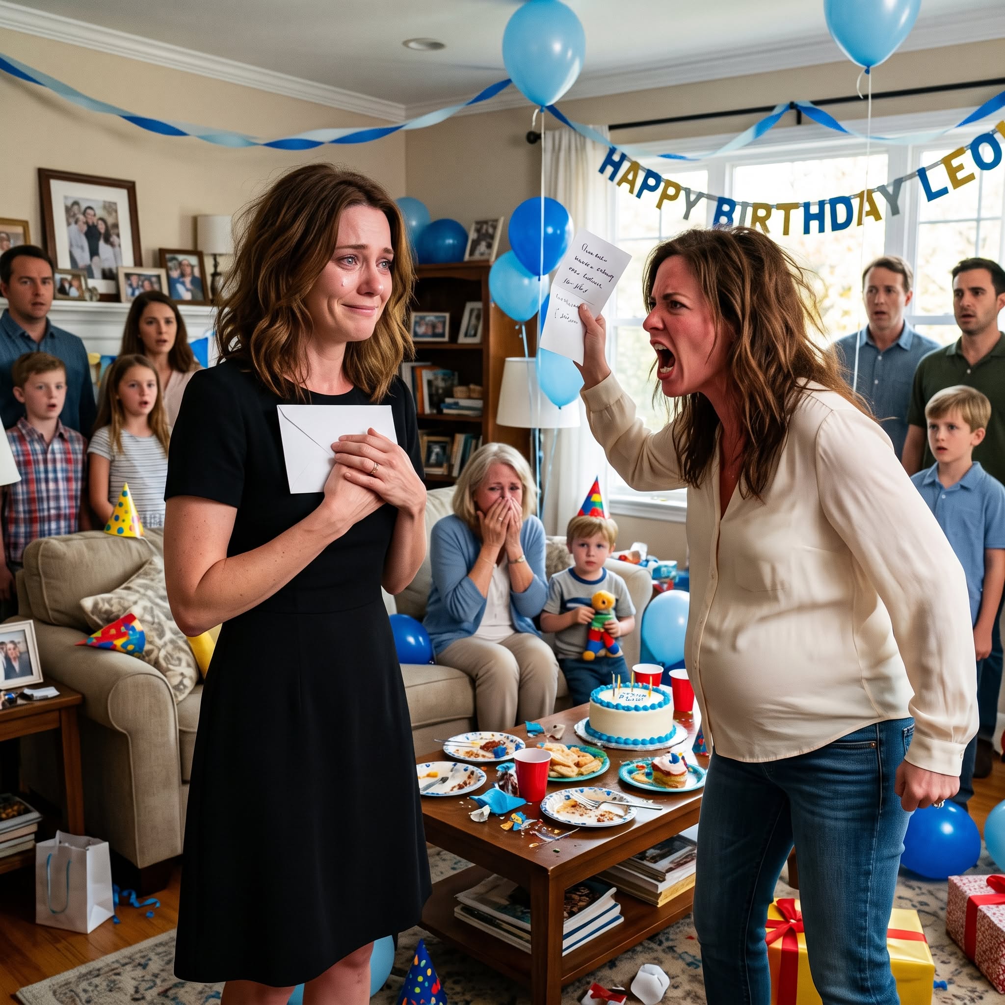 Three weeks after I buried my husband, my sister stood up at her son’s birthday party and announced, “This is Daniel’s child. I’m taking half your eight-hundred-thousand-dollar house.”